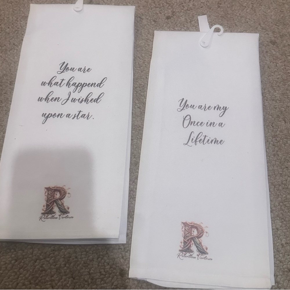 Monogram Kitchen Tea Towels - Picture 6 of 7